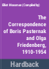 The_Correspondence_of_Boris_Pasternak_and_Olga_Freidenberg__1910-1954